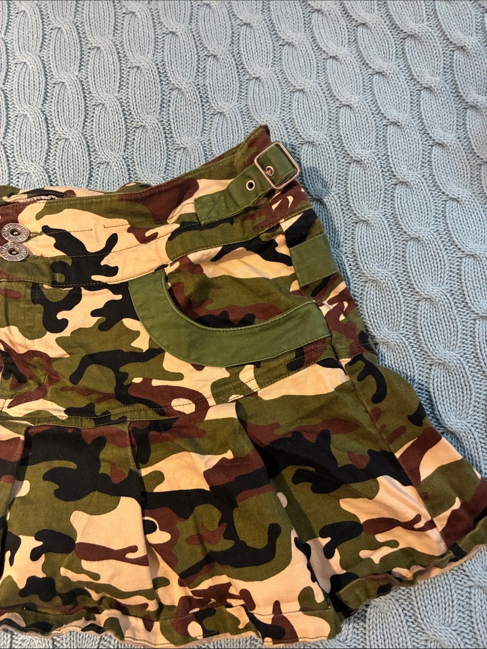 South Pole Camo Mini Skirt - Picture 4 of 6
